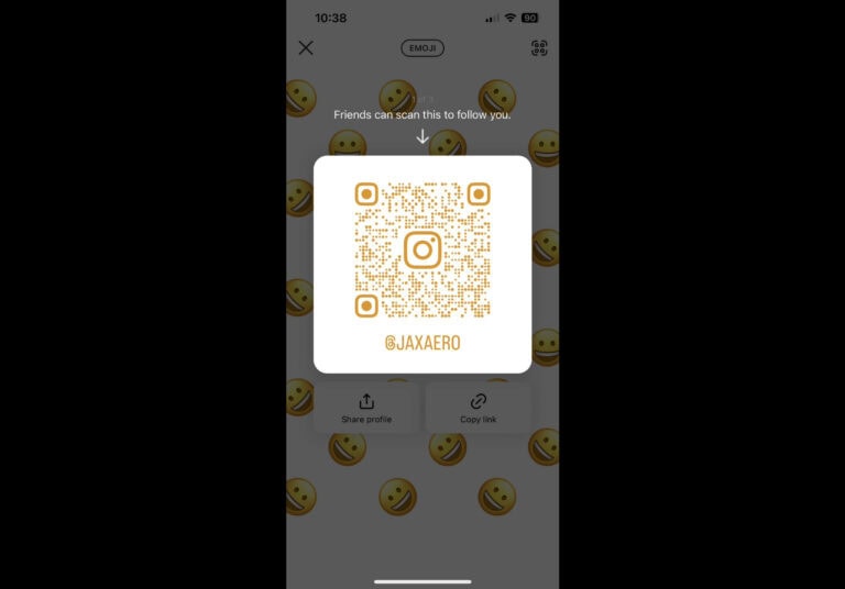 Instagram QR code