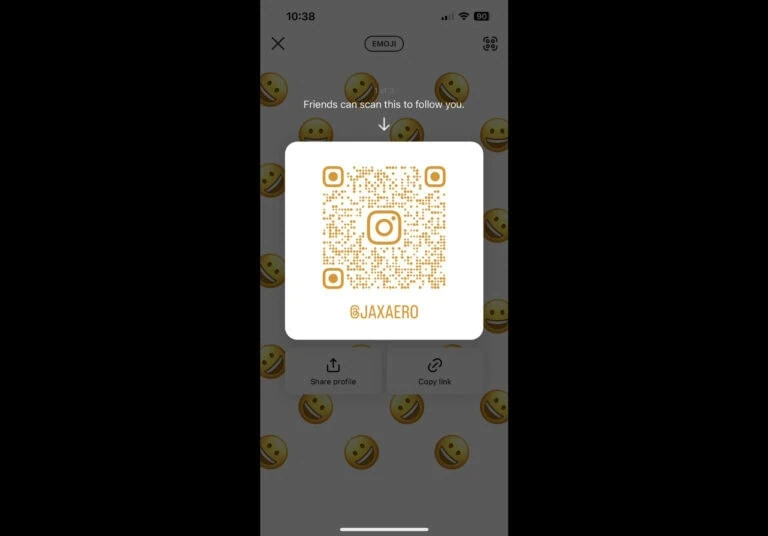 Instagram QR code