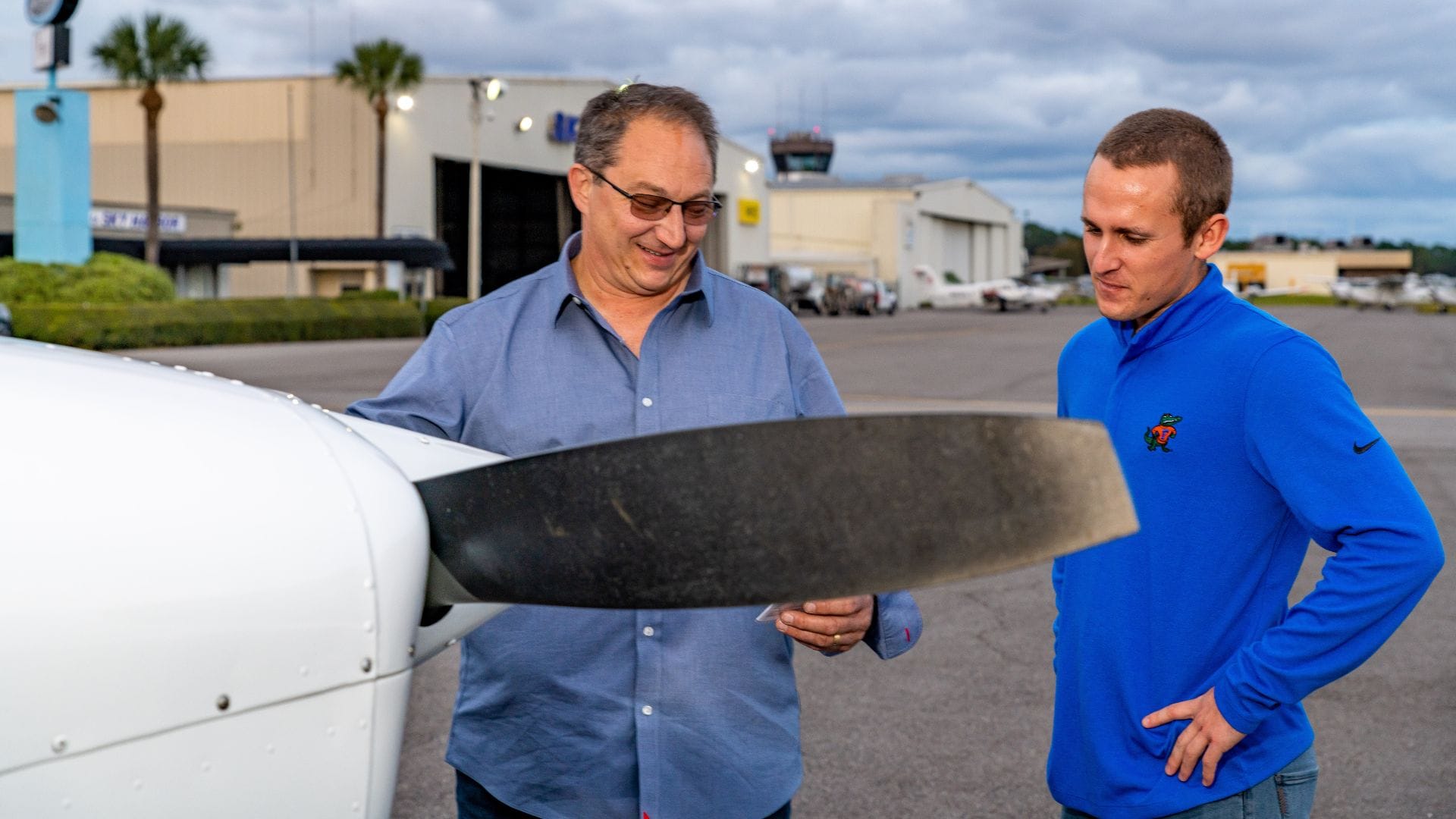 An instruction at JAX AERO.