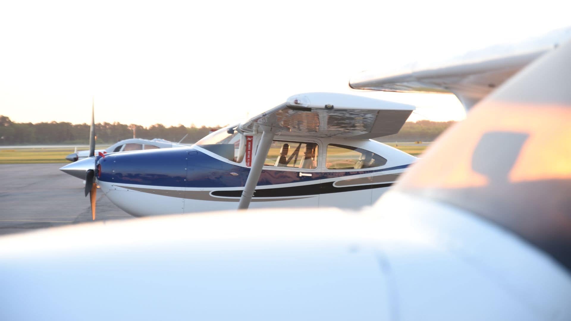 Nose of JAX Aero plane.