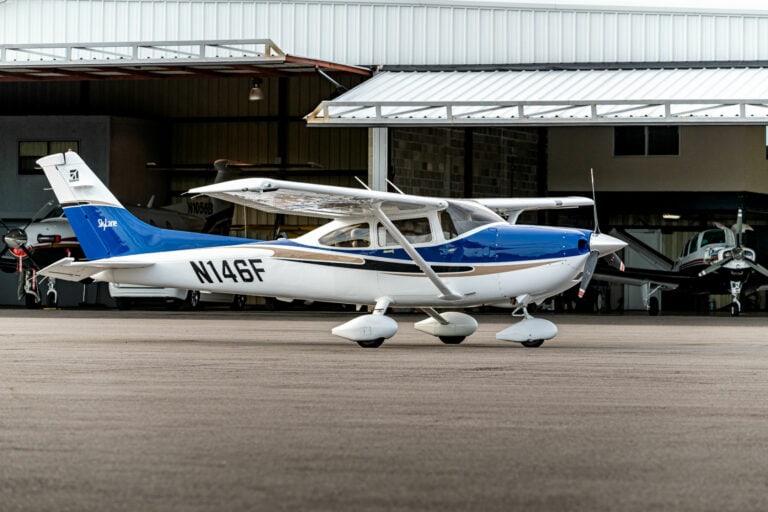 Plane at JaxAero