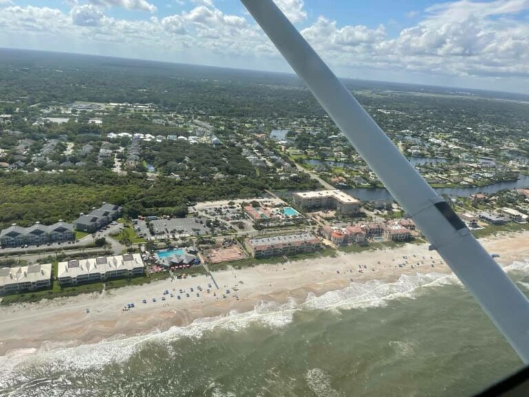 Flying the coast - office views